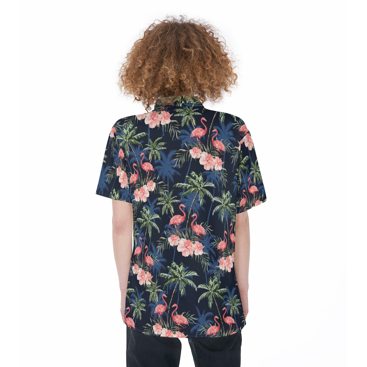 Tropical Flamingo Summer Shirt