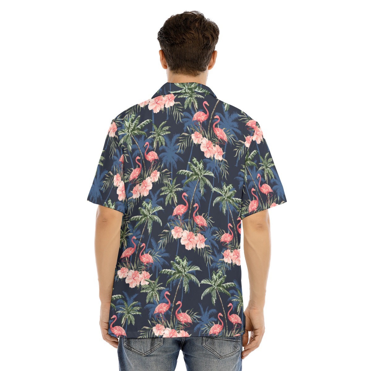 Men's Flamingo Hawaiian Shirt