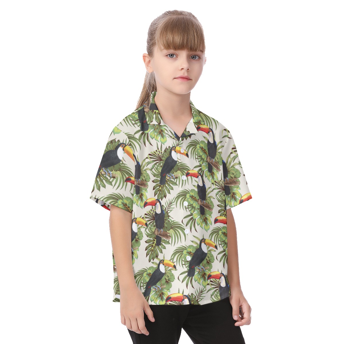 Tropical Toucan Kid's Summer Shirt
