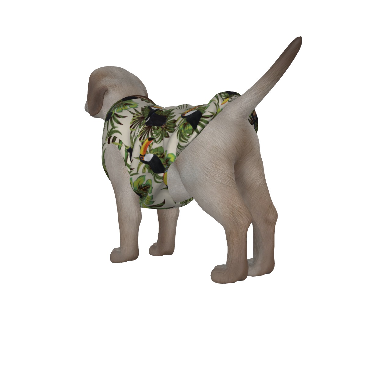 Toucan Tropical Matching Hawaiian Shirt For Dogs