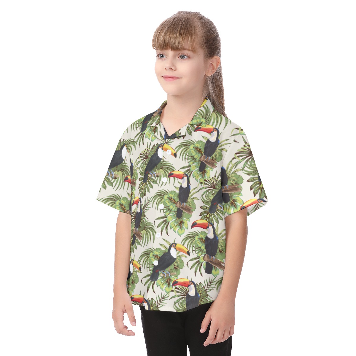 Tropical Toucan Kid's Summer Shirt