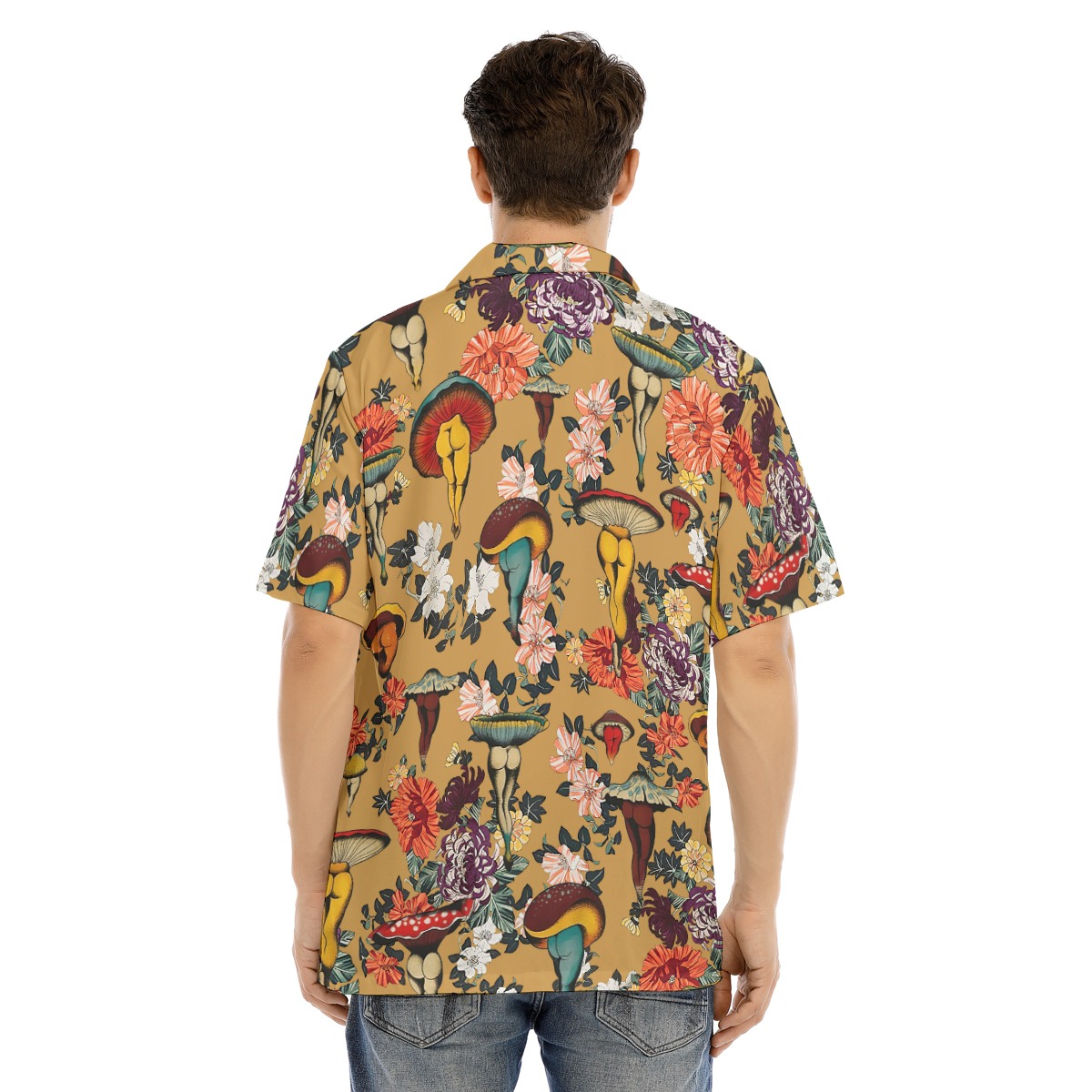 Mushroom Hawaiian Shirt