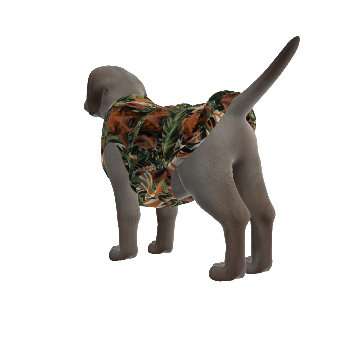 Dachshund Dog Lover Hawaiian Tank Top For Dogs