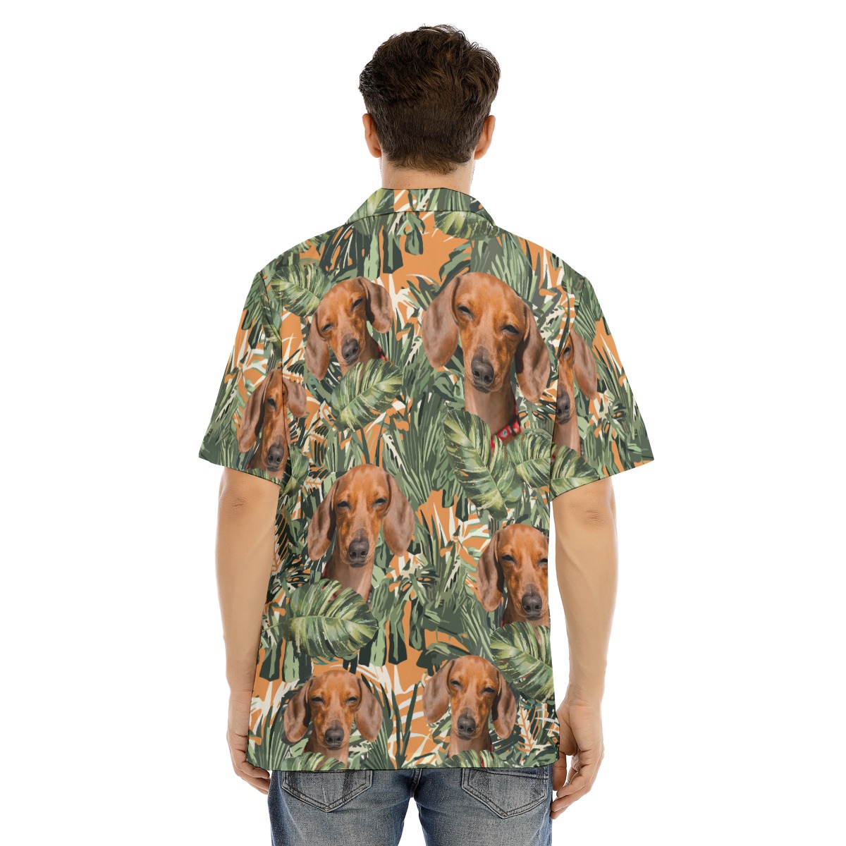 Dachshund Summer Beach Hawaiian Shirt