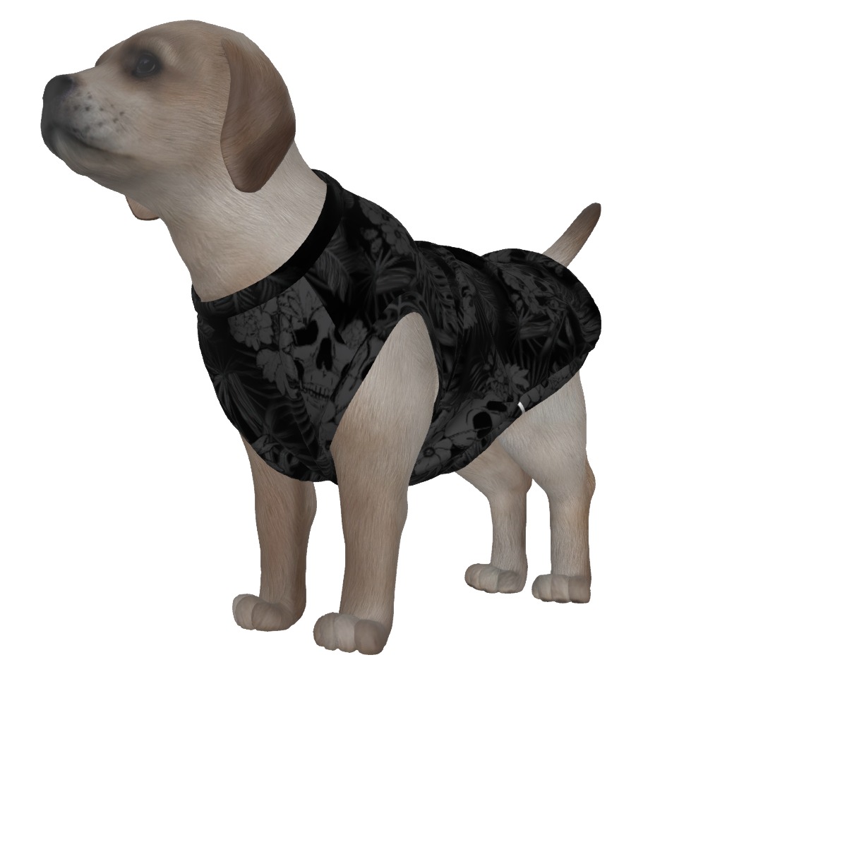 Horrible Skull Hawaiian Dog Shirt Matching With Owner