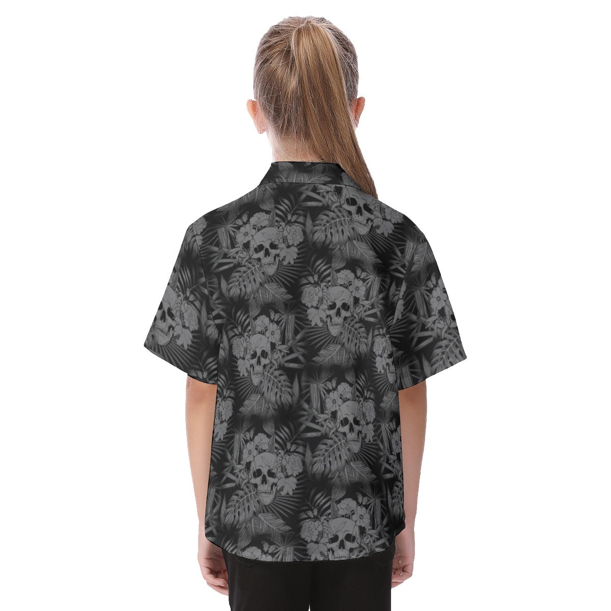 Goth Kid's Hawaiian Shirt
