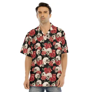 Goth Hawaiian Men's Shirt