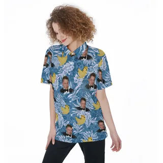 Funny Elon Musk Doggie Twitter Hawaiian Shirt