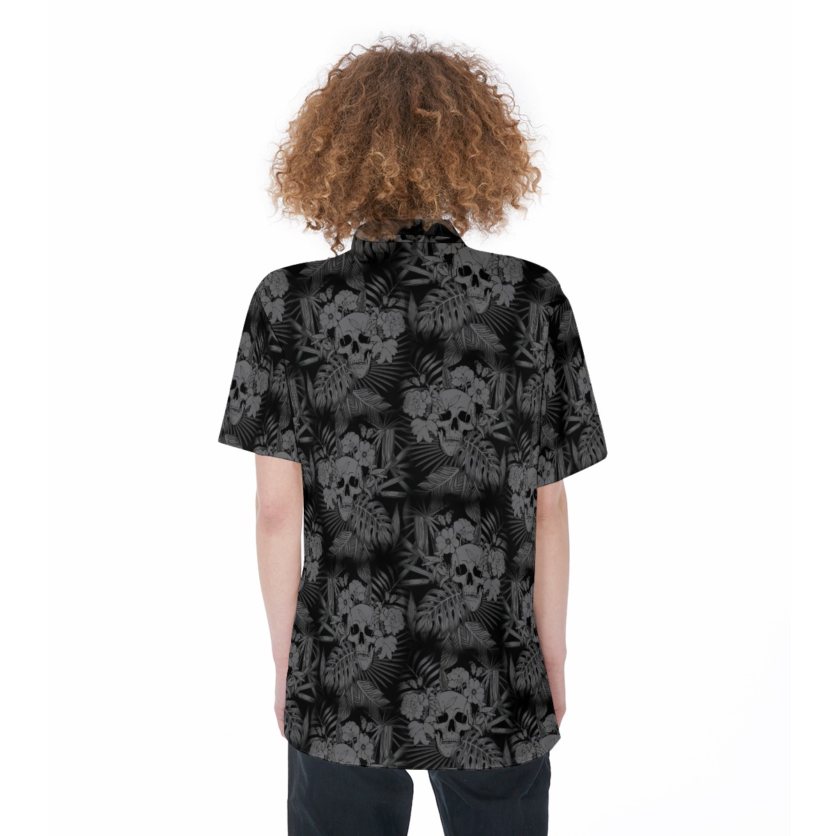 Goth Hawaiian Shirt For Women