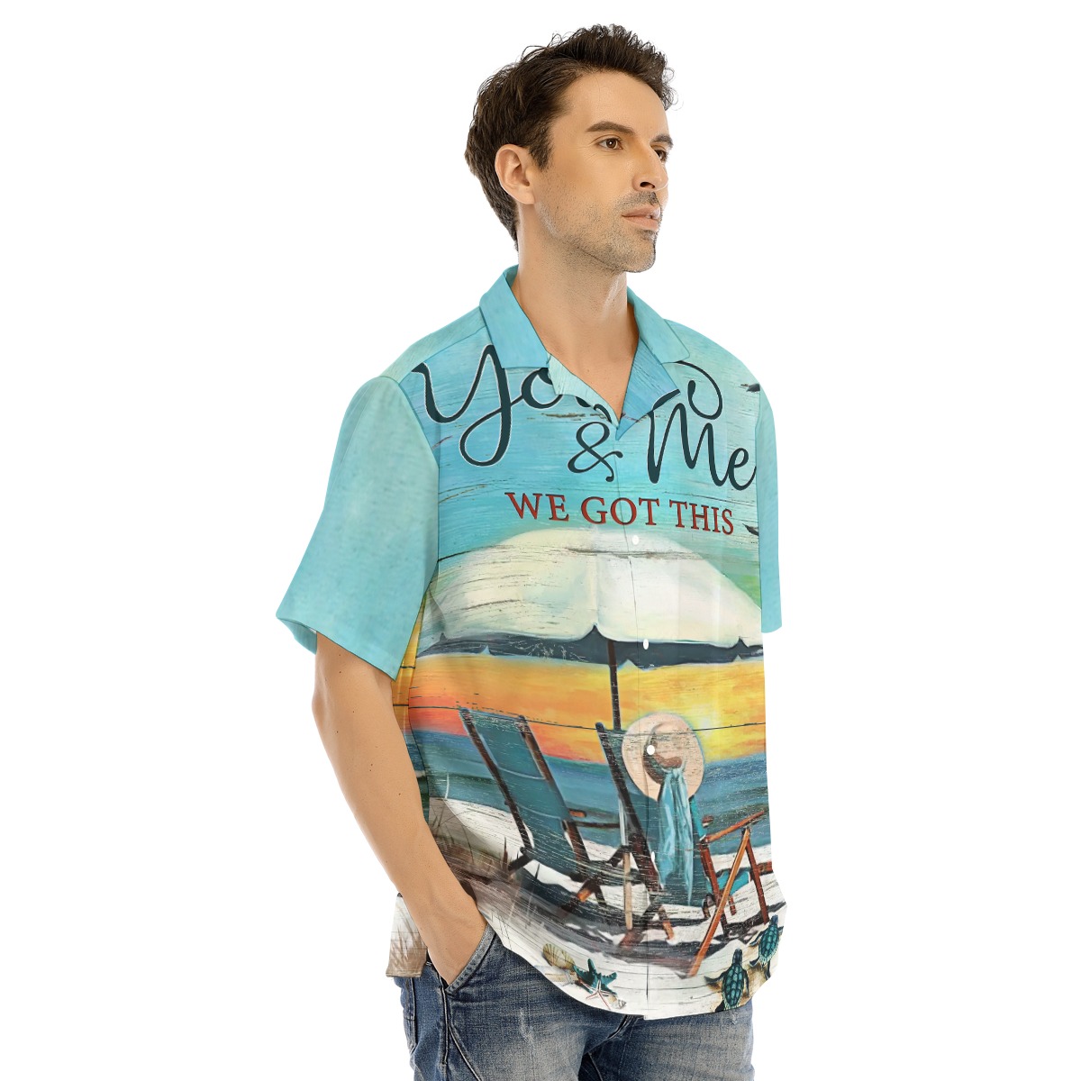 You And Me We Got This Men's Hawaiian Shirt