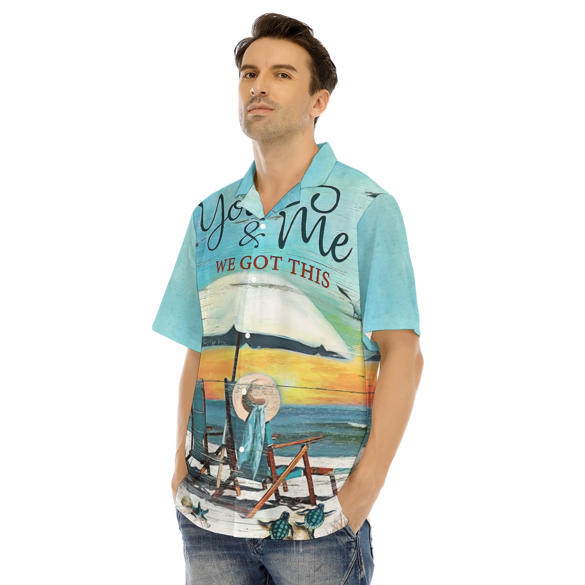 You And Me We Got This Men's Hawaiian Shirt