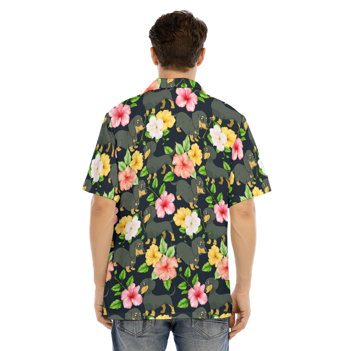 Dachshund Hawaiian Shirt For Men