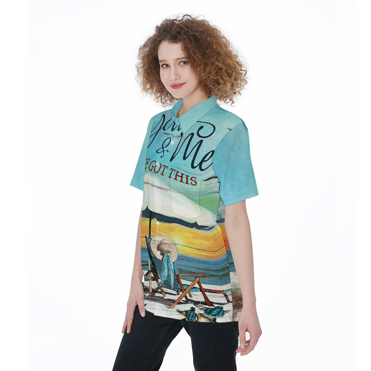 You And Me We Got This Hawaiian Shirt For Women | Beach Hawaiian Shirt