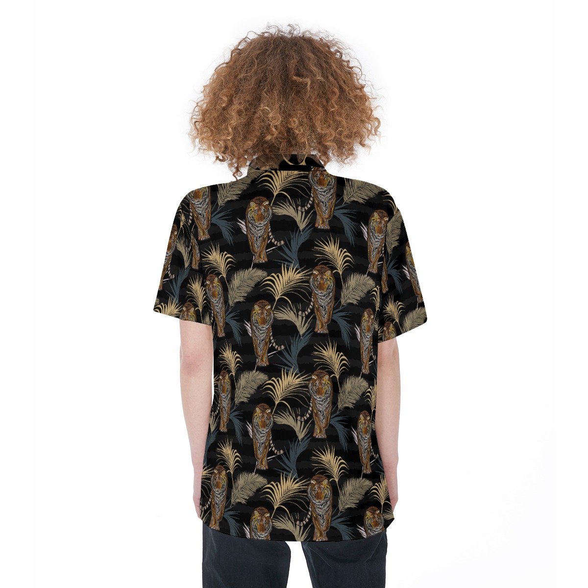 Tropical Tiger Shirt For Women | Matching Hawaiian Outfit For Summer