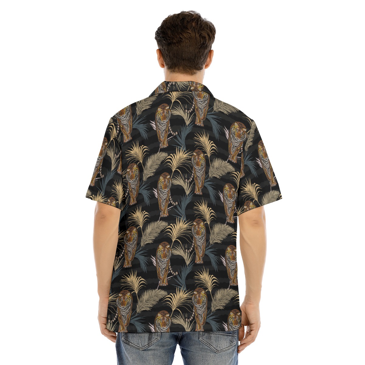Tiger Hawaiian Shirt For Men | Short Sleeve Hawaiian Shirt