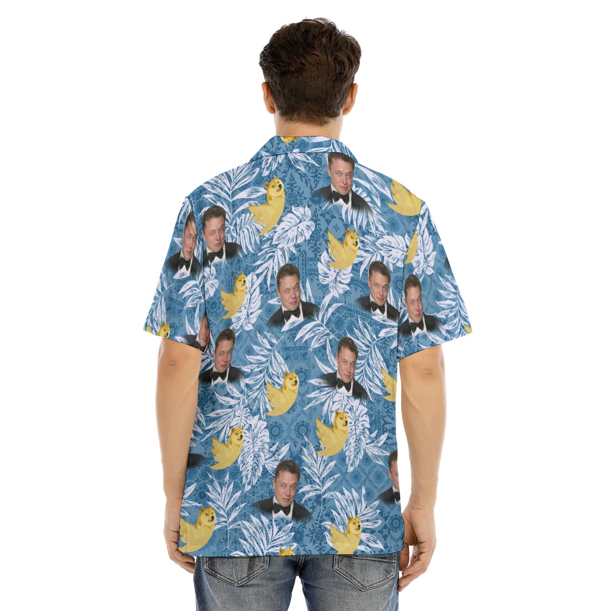 Elon Musk Buying Twitter Meme Hawaiian Shirt