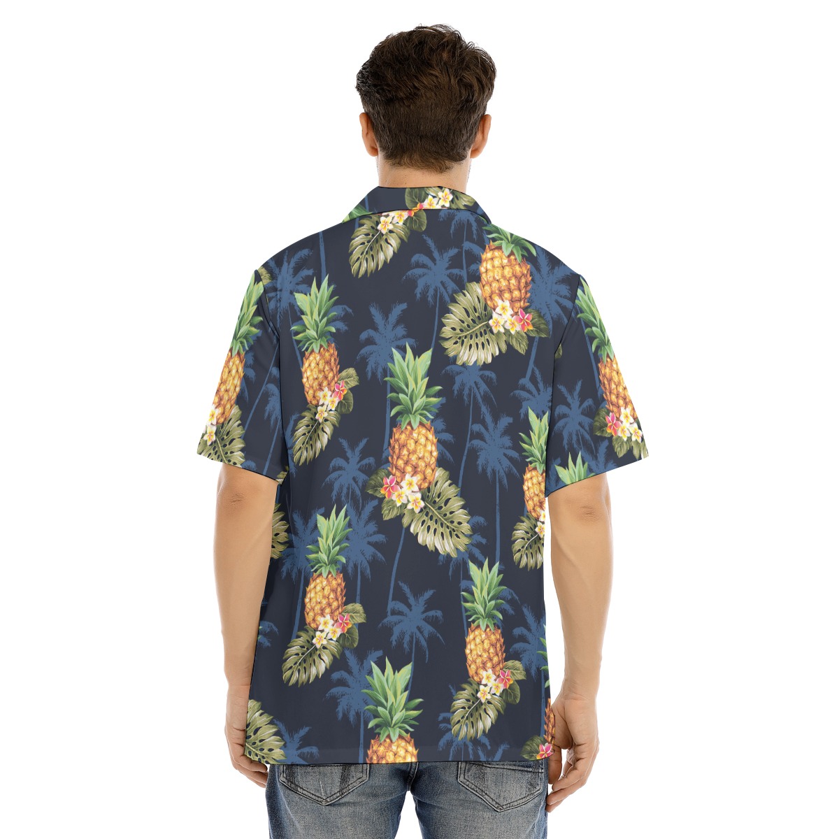 Pineapple Hawaiian Shirt For Men