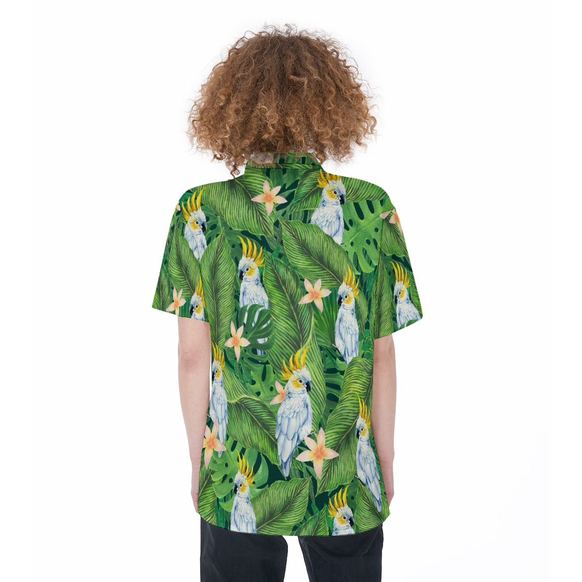 Parrot Aloha Shirt For Women