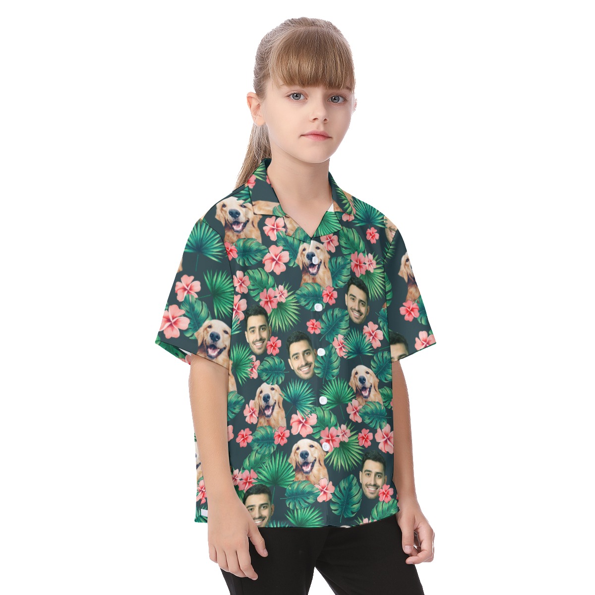 Unique Personalized Tropical Hawaiian Shirt With Face | Best Summer Outfits For Kids
