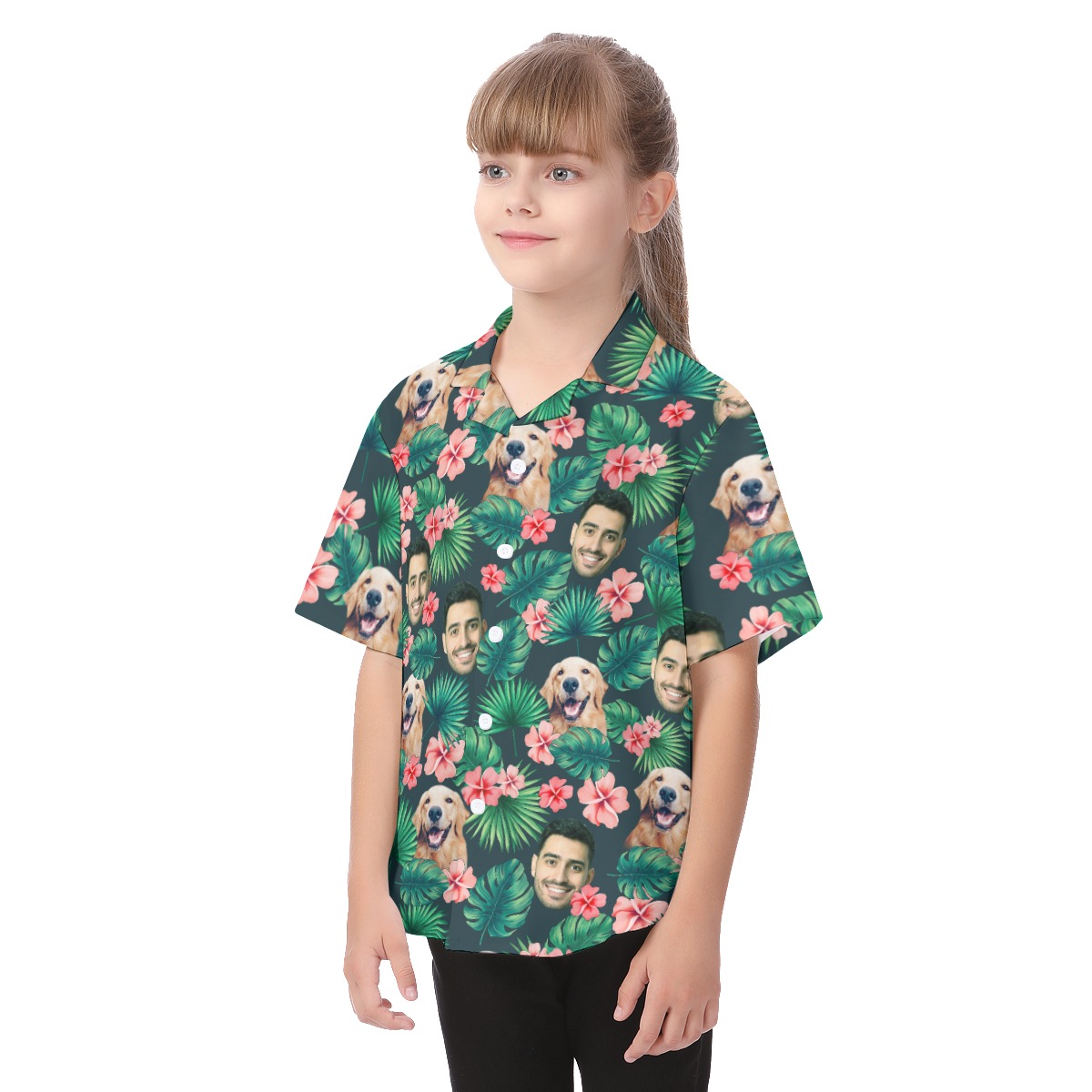 Unique Personalized Tropical Hawaiian Shirt With Face | Best Summer Outfits For Kids