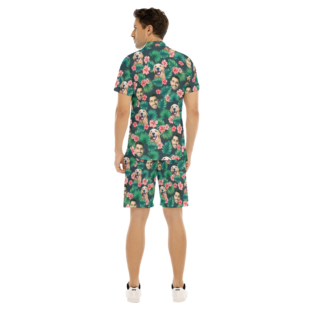 Best Custom Face Hawaiian Set For Men | Custom Face Aloha Shirt And Shorts Set