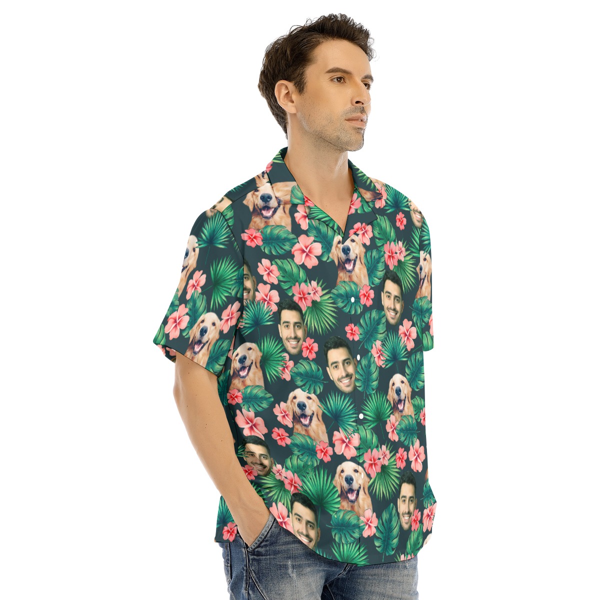 Custom Face Hawaiian Shirt