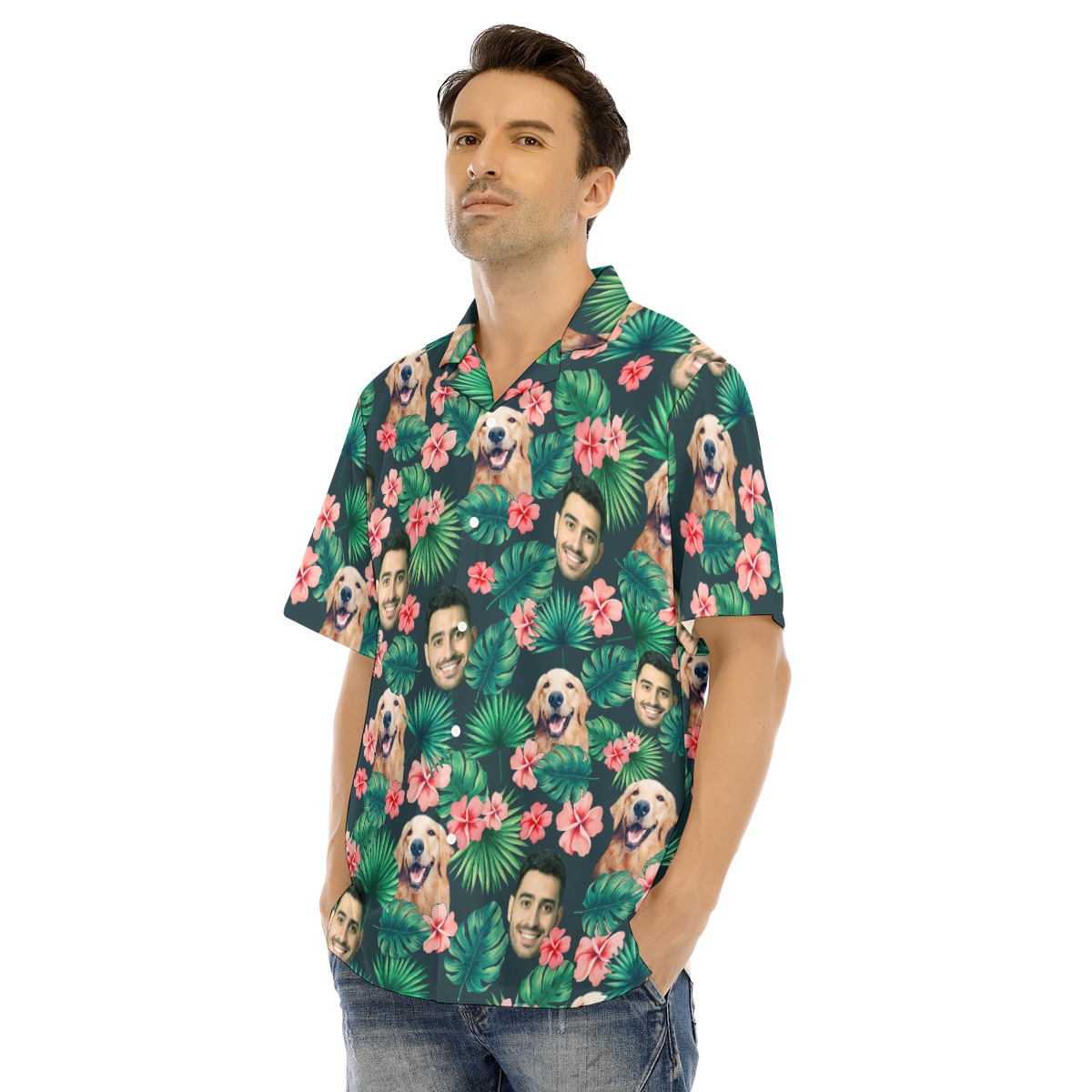 Custom Face Hawaiian Shirt