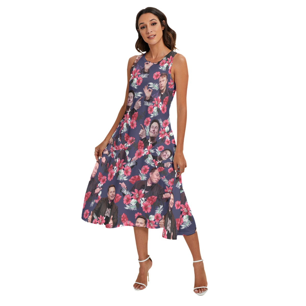 Elon Musk Vacation Dress With Pocket - variant image 1