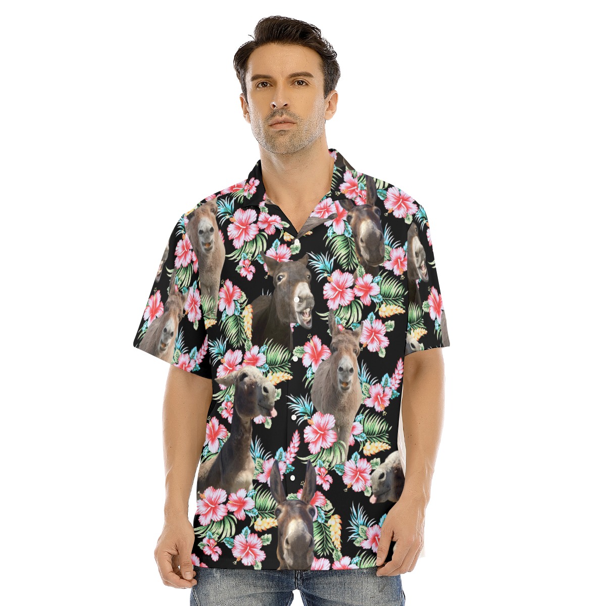 Donkey Hawaiian Shirt For Men