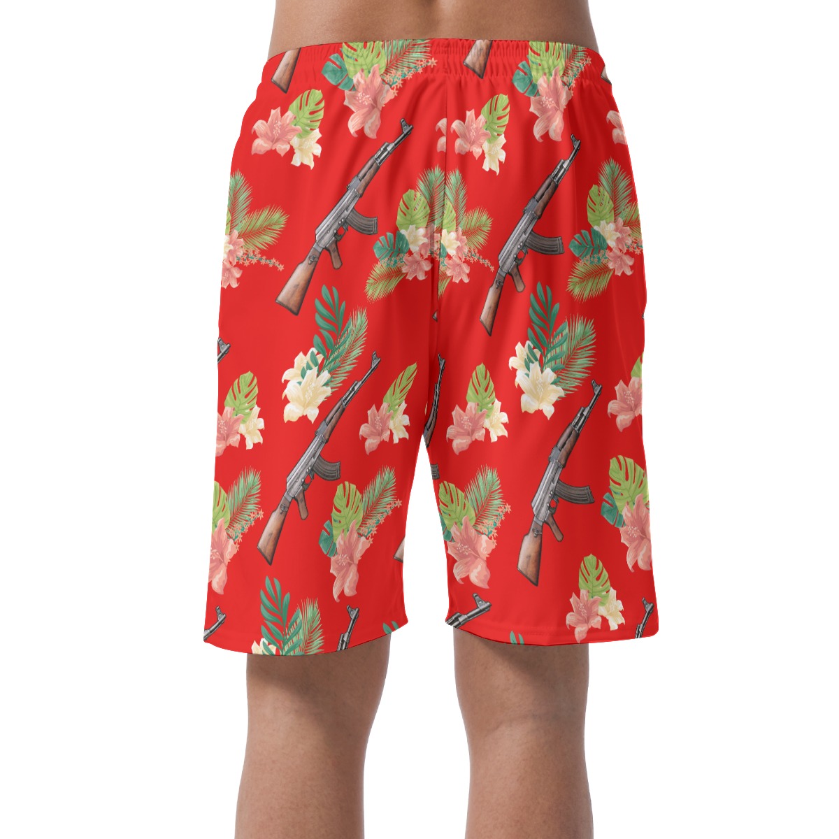 Gun Hawaiian Men Shorts