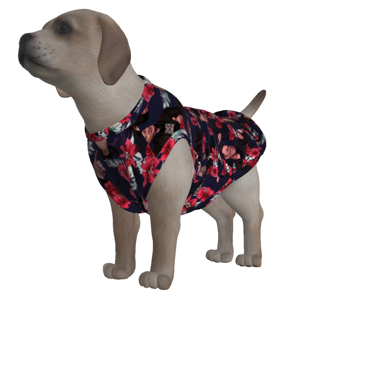 Elon Musk Matching Tank Top For Dogs