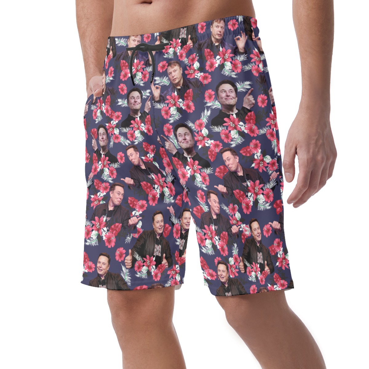 Elon Mush Swim Trunk For Men