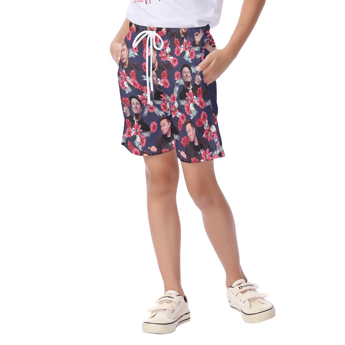 Elon Musk Beach Shorts For Kids