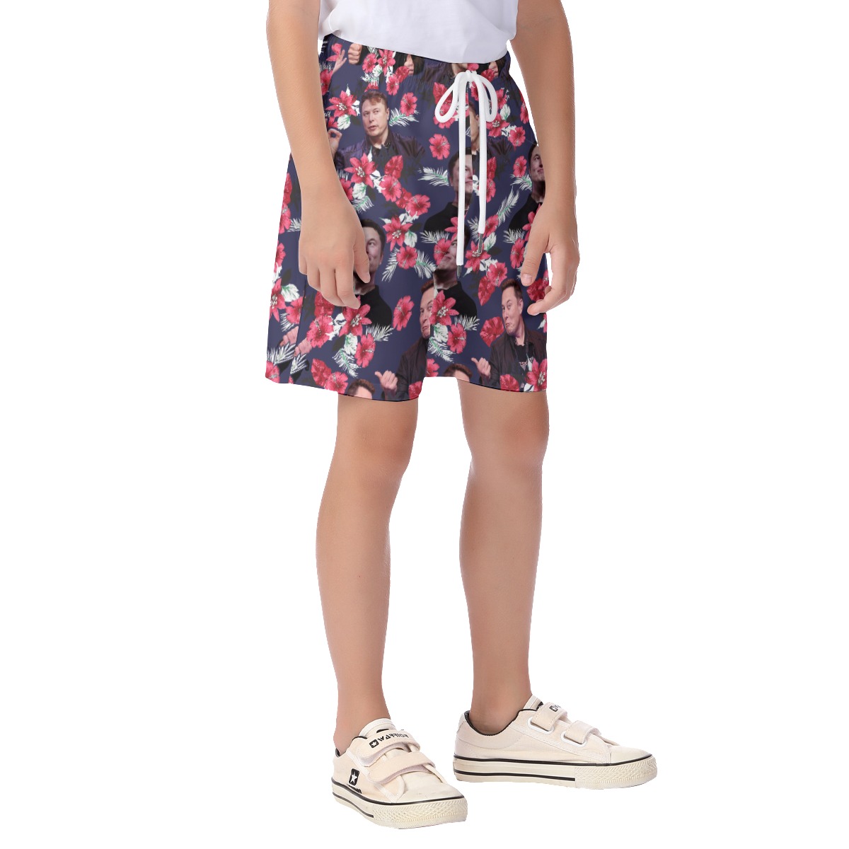 Elon Musk Beach Shorts For Kids