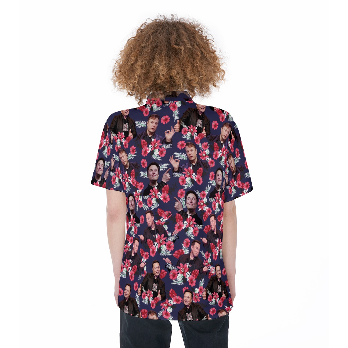 Elon Mush Aloha Shirt