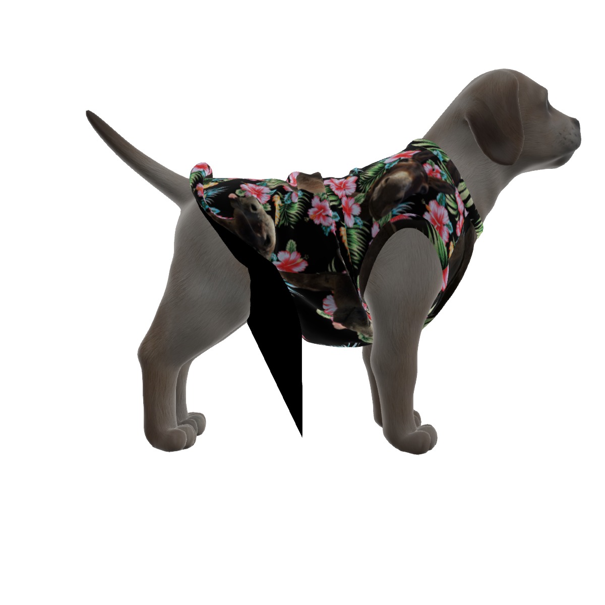Donkey Hawaiian Dog's Tank Top