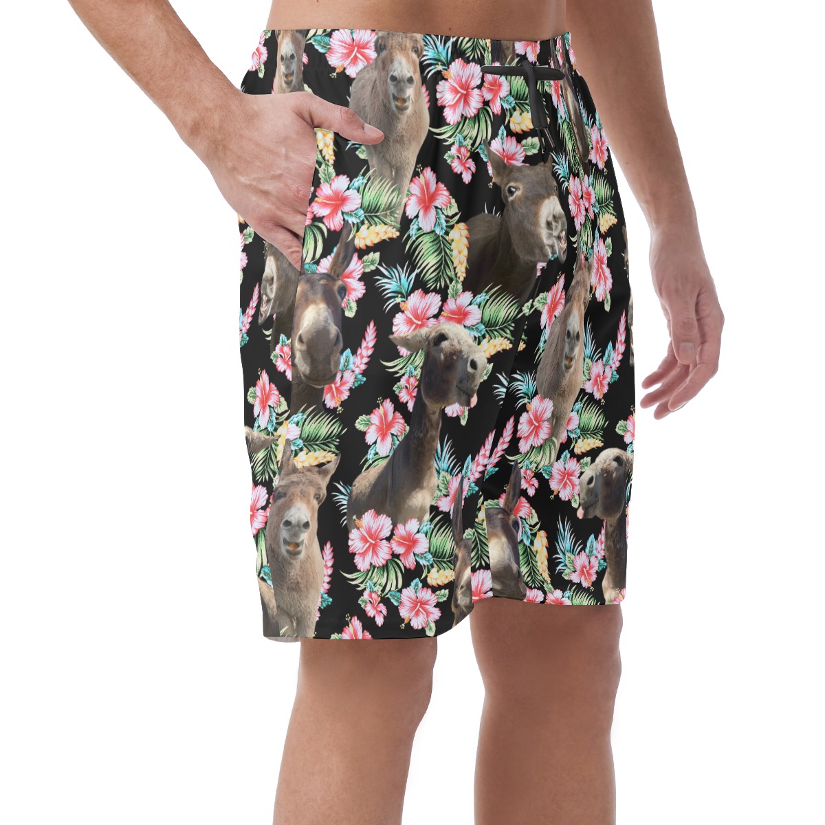 Funny Donkey Beach Shorts