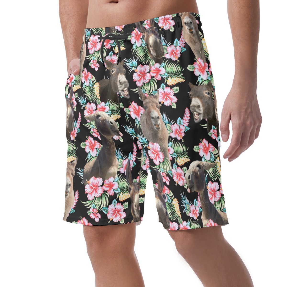 Funny Donkey Beach Shorts