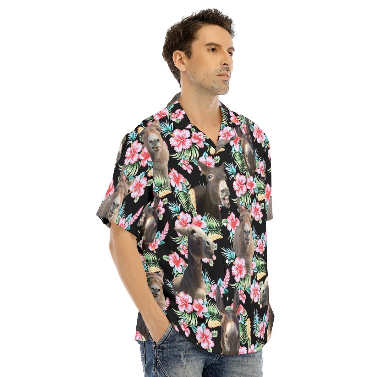 Donkey Hawaiian Shirt For Men