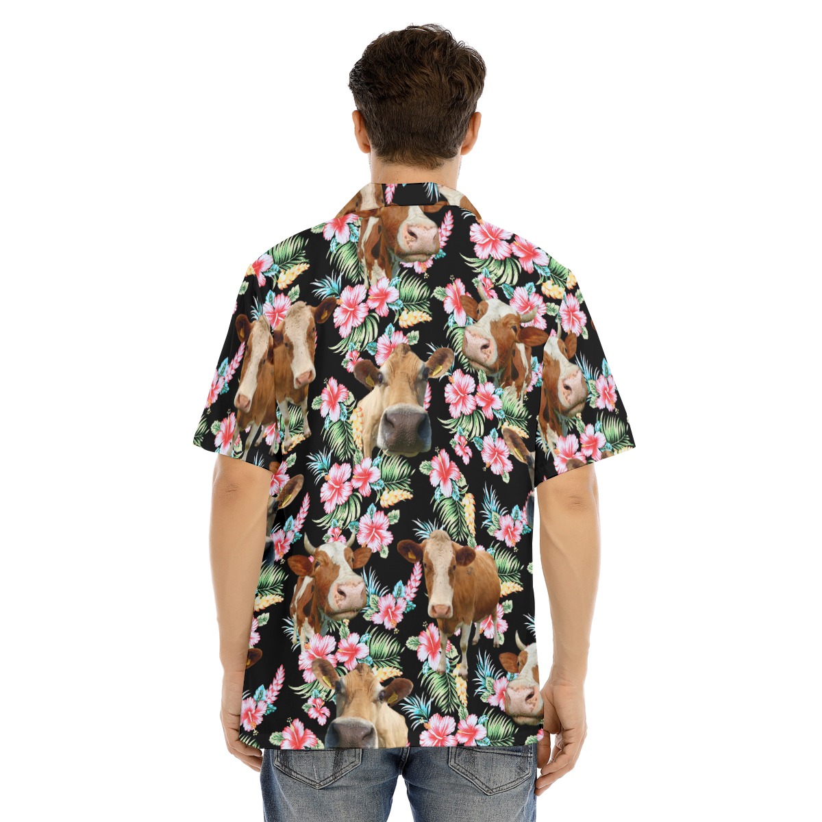 Cow Hawaiian Shirt For Men