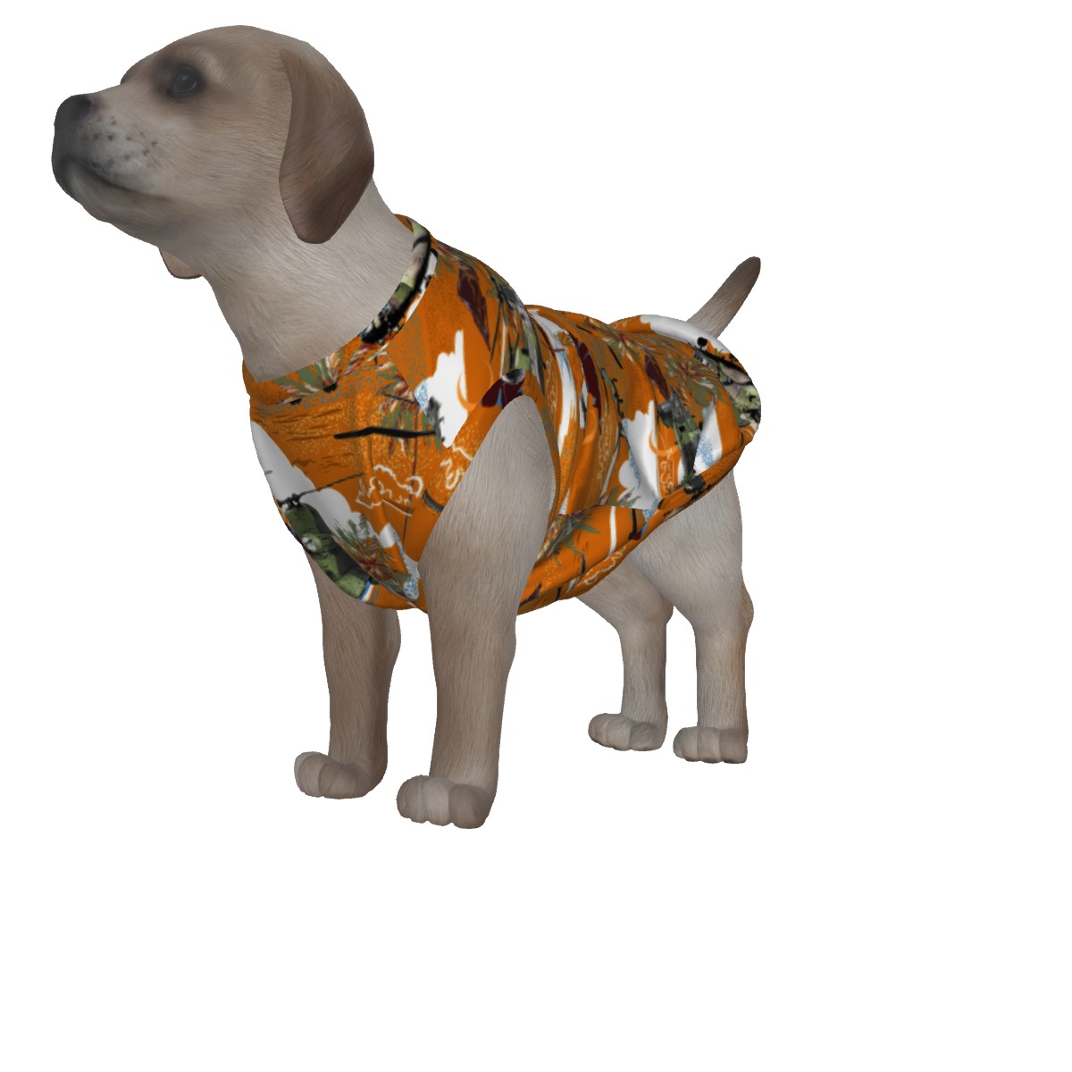 Matching Tactical Tank Top For Dogs