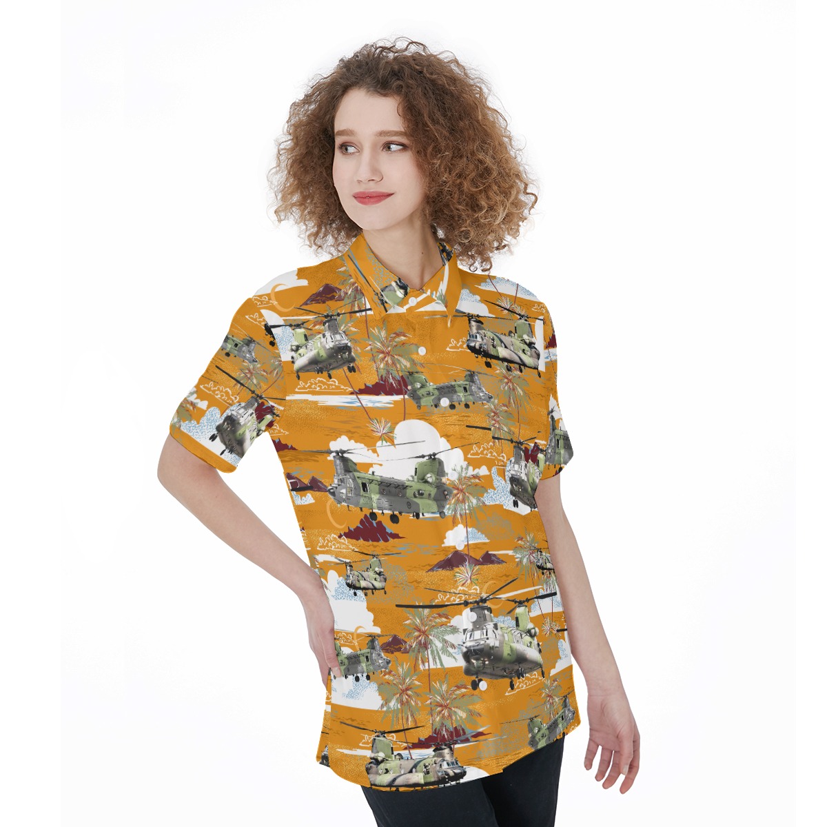 Women's Tactical Hawaiian Shirt