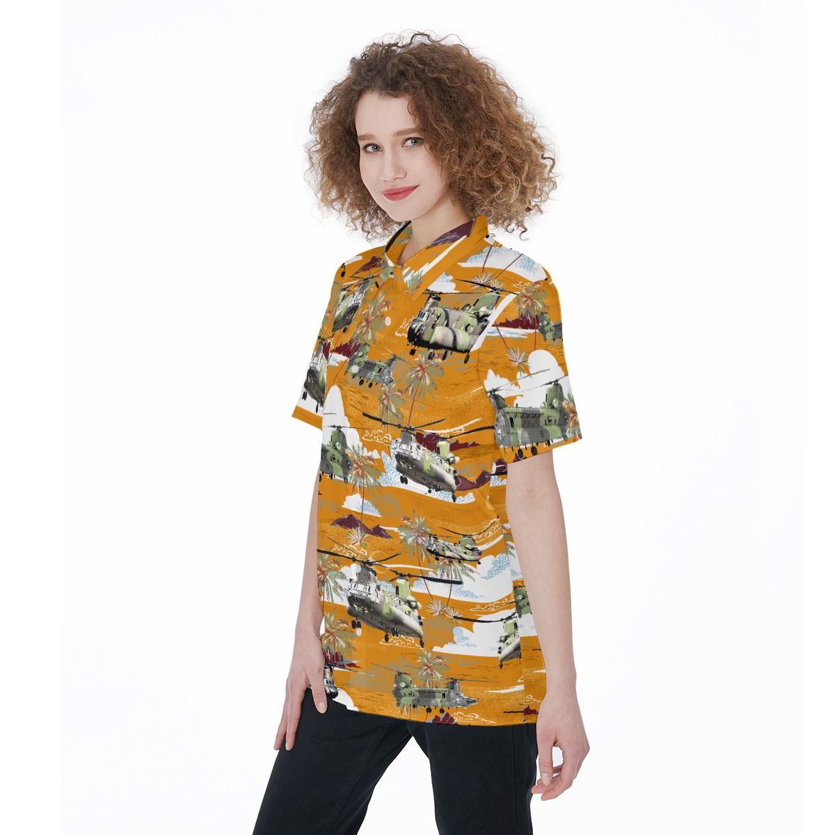 Women's Tactical Hawaiian Shirt