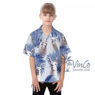 Cute Llama Beach Outfit For Kids