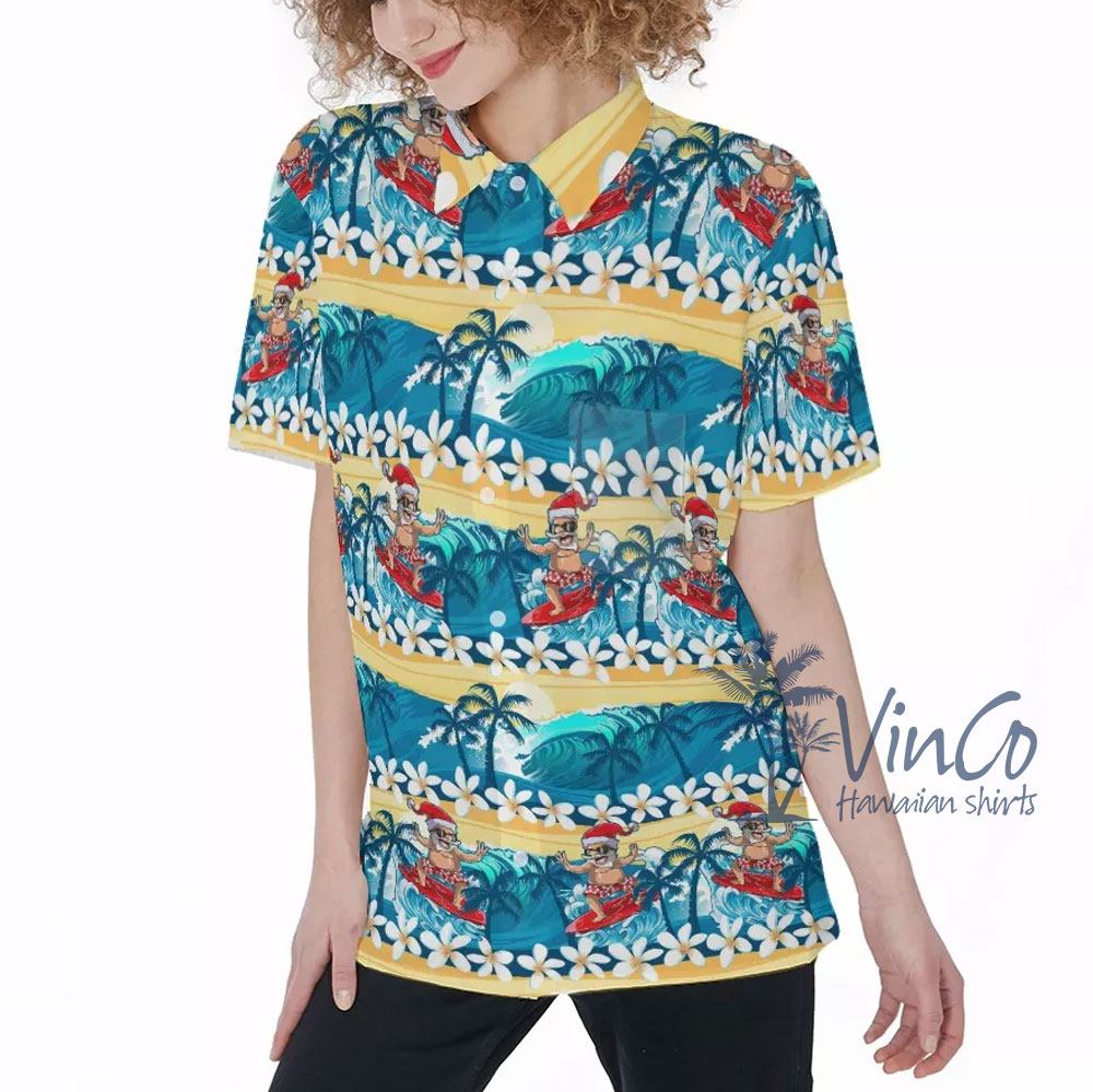 Best Santa Clause Beach Aloha Dress Outfits For Women - variant image 1