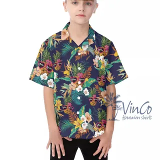 Aloha Beaches Shirt For Kids | Summer Dress For Kids