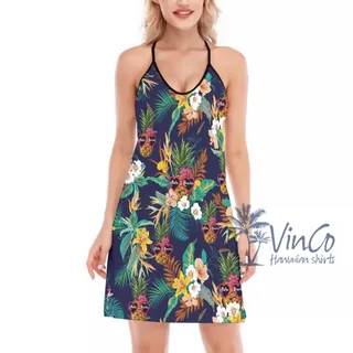 Aloha Beaches Summer Dress For Women | Aloha Beaches Girl's Dress