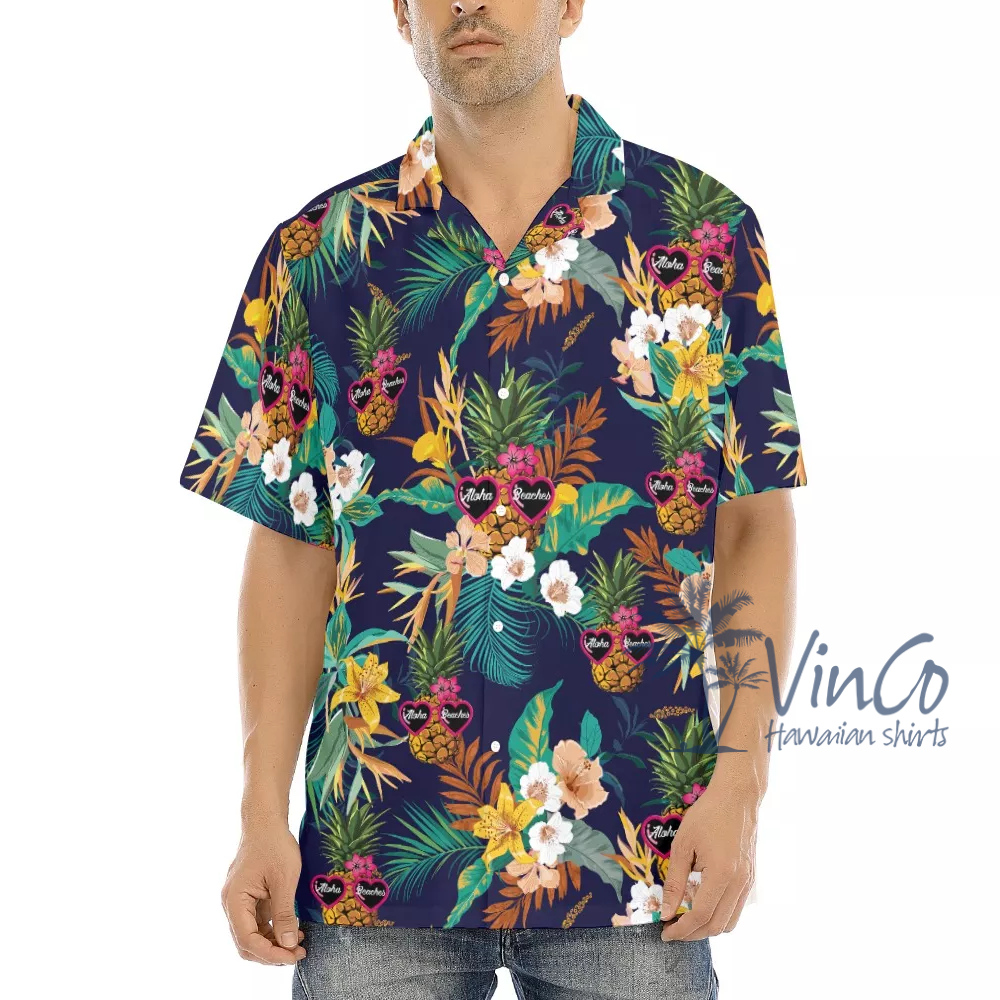 Aloha Beaches Hawaiian Shirt For Men