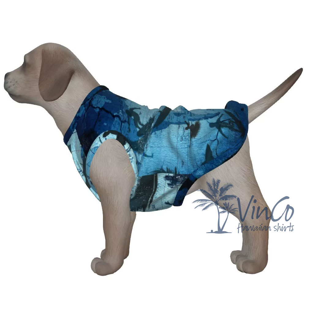 Mix And Matching Surfing Dog Hawaiian Shirt - variant image 1