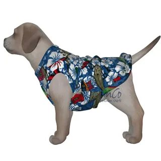 Funny Fishing Aloha Dog Shirt Matching With Owner